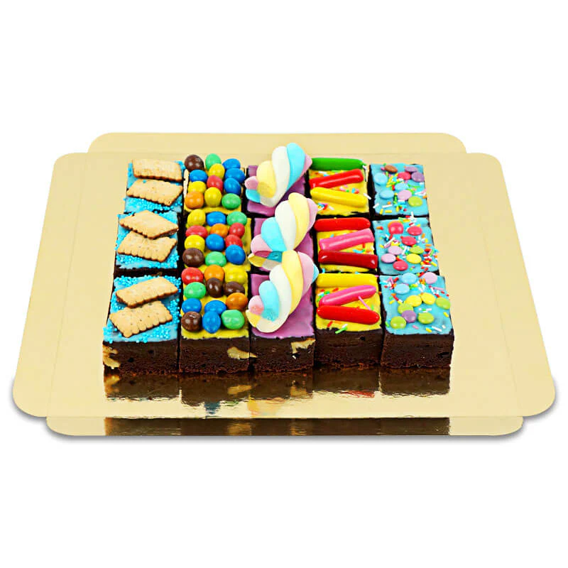 15 Brownies mit bunter Deko-Mix - Image 5