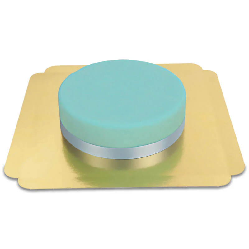 Blaue Torte mit Tortenband - Image 4
