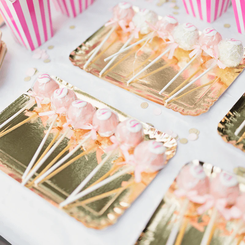 Cake-Pops mit bunter Glasur und Logo (12 Stück) - Image 7