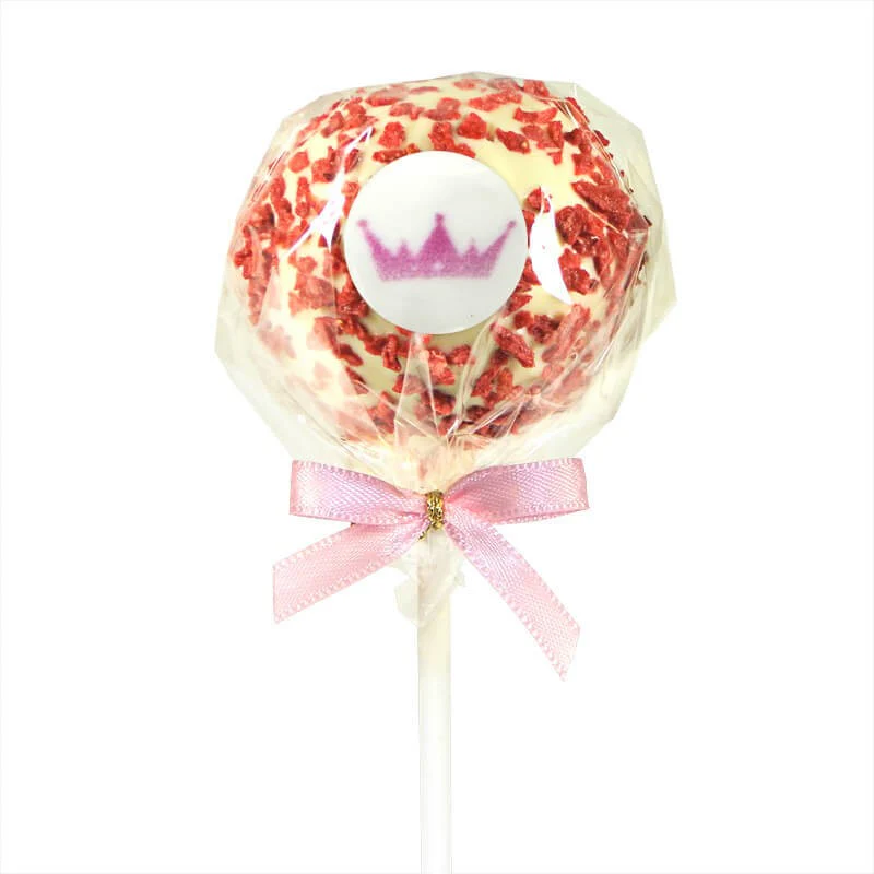 12 Cake-Pops mit Logo, Orange- & Erdbeer-Crisp - Image 3