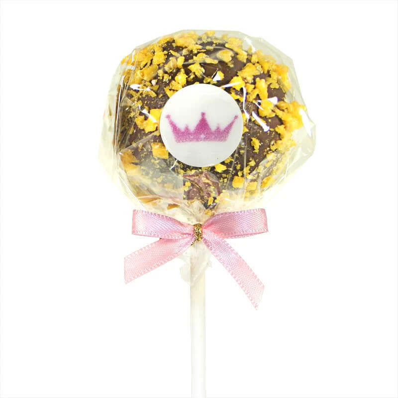 12 Cake-Pops mit Logo, Orange- & Erdbeer-Crisp - Image 4