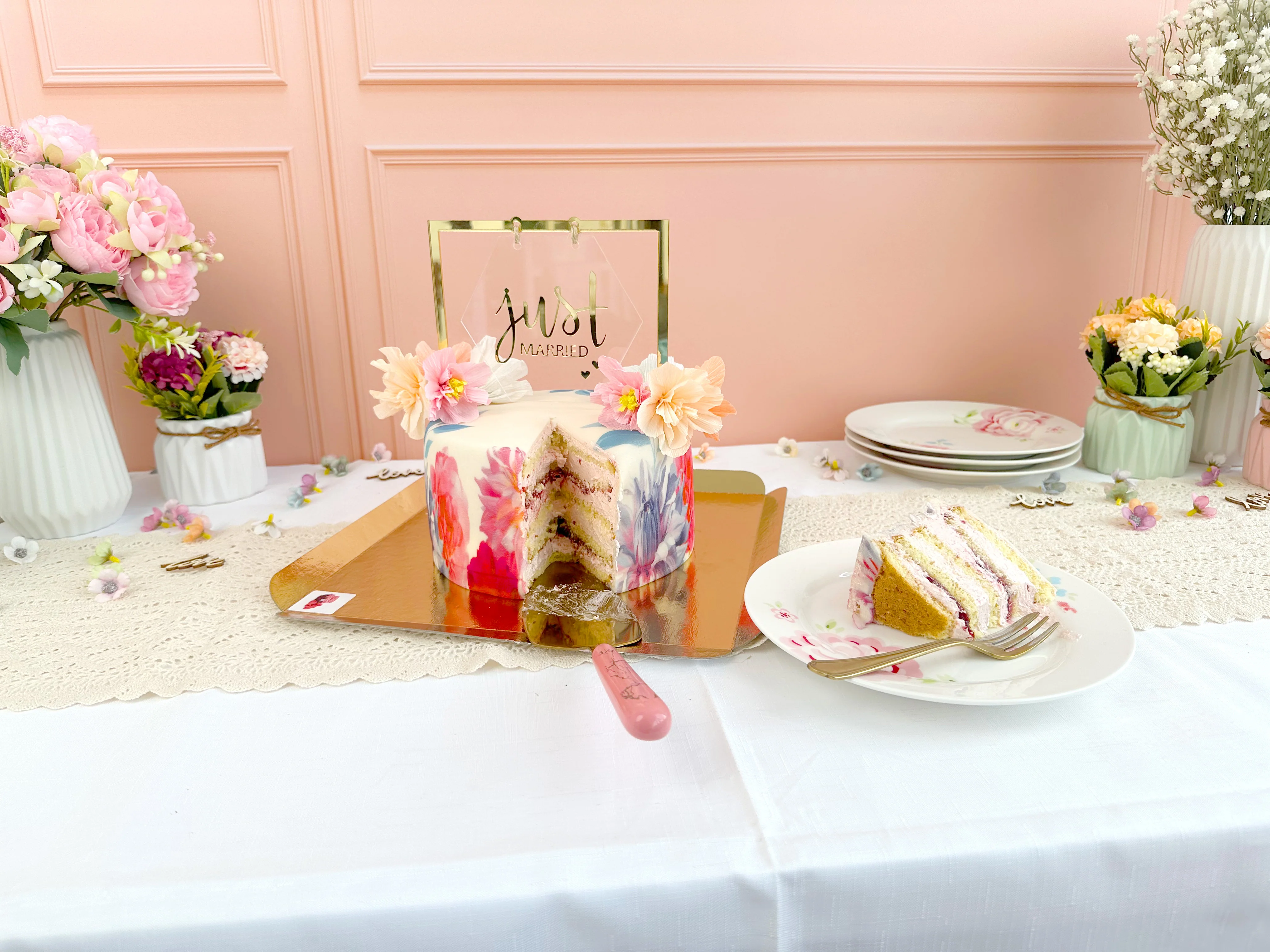 Deluxe Blumen-Torte - Image 10