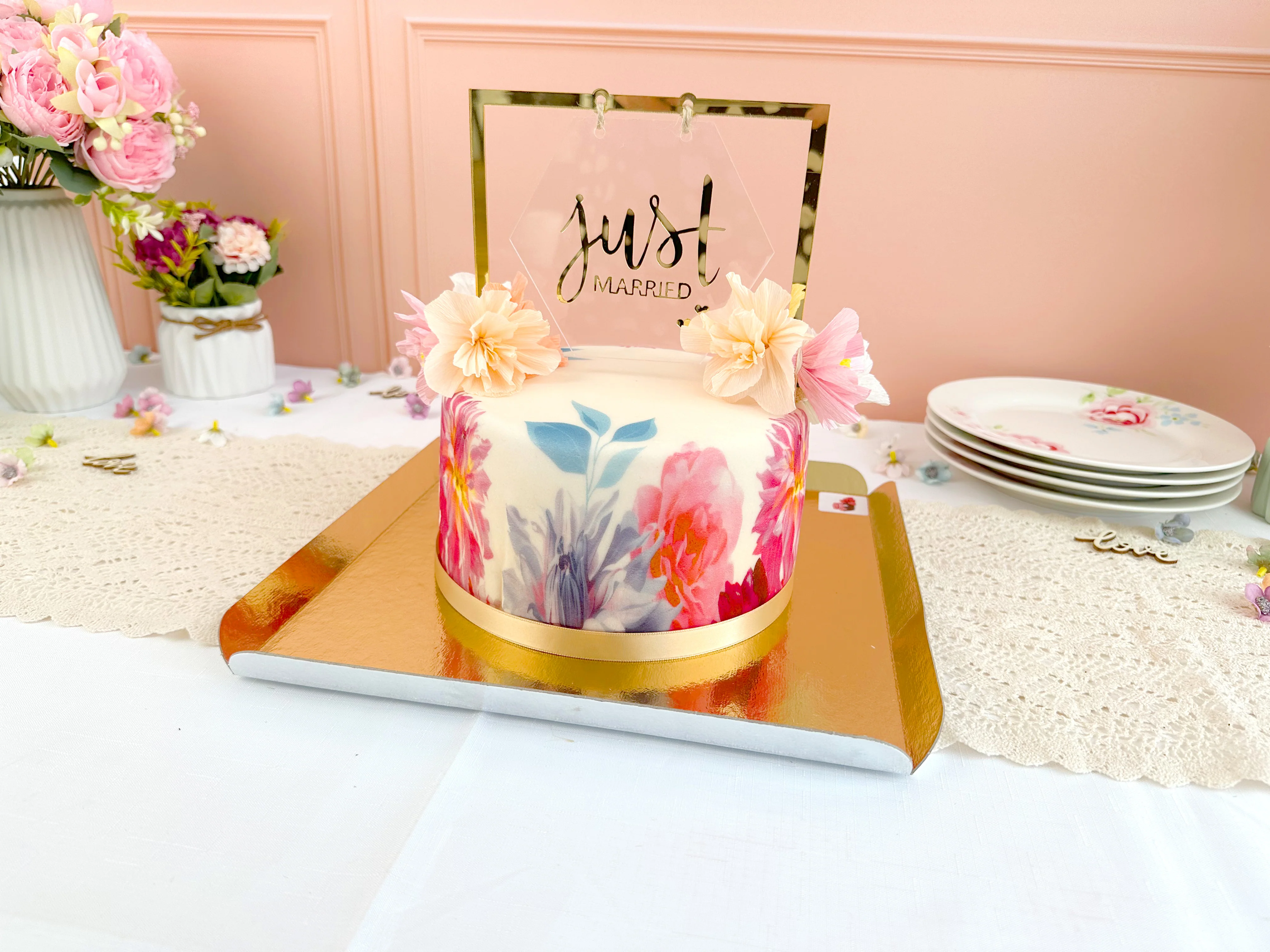 Deluxe Blumen-Torte - Image 11