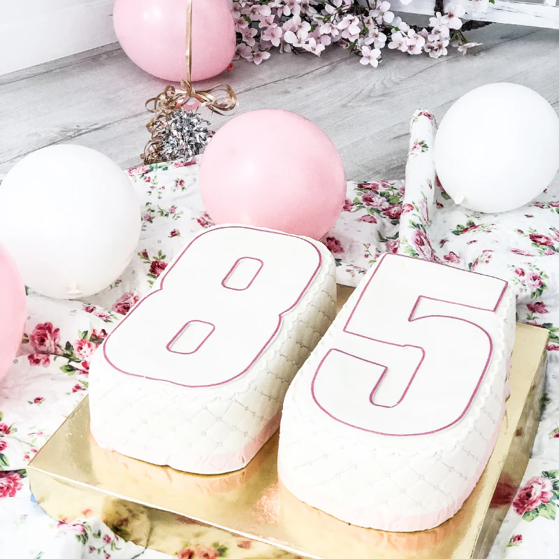 Doppelte Deluxe Zahlen-Torte, verschiedene Farben - Image 3