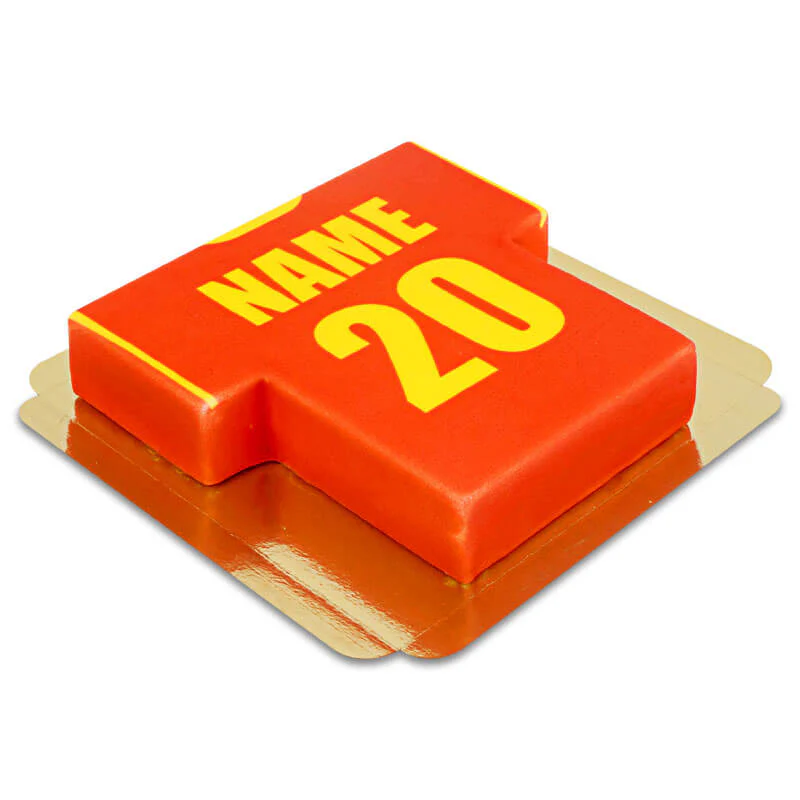 Fußballtrikot-Torte, einfarbig - verschiedene Farben - Image 4