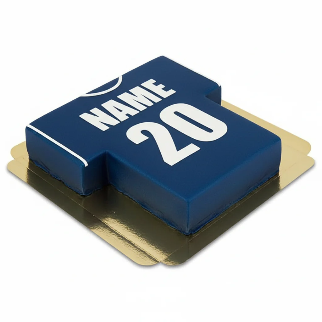Fußballtrikot-Torte, einfarbig - verschiedene Farben - Image 5