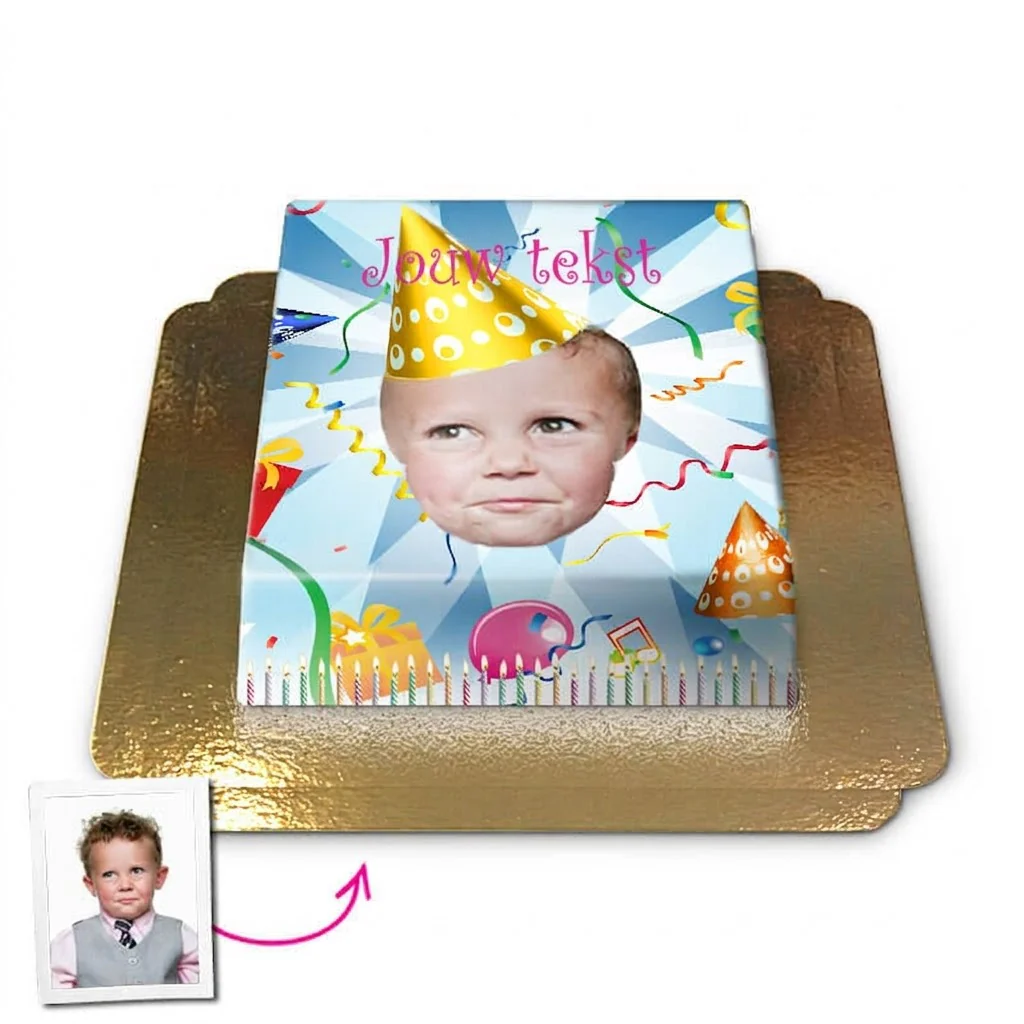 Birthday, Face-Cake - Image 5