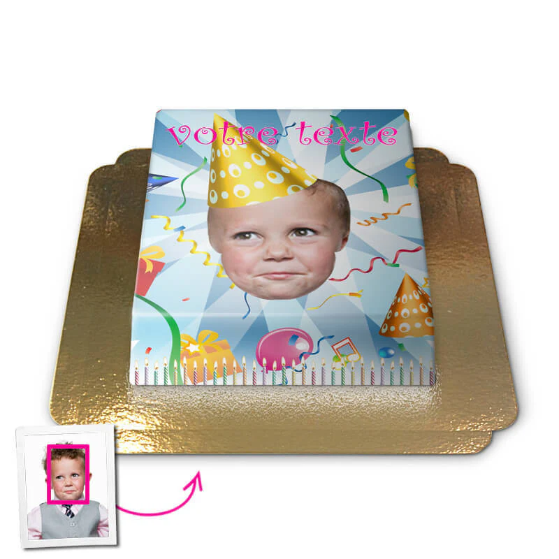 Birthday, Face-Cake - Image 7