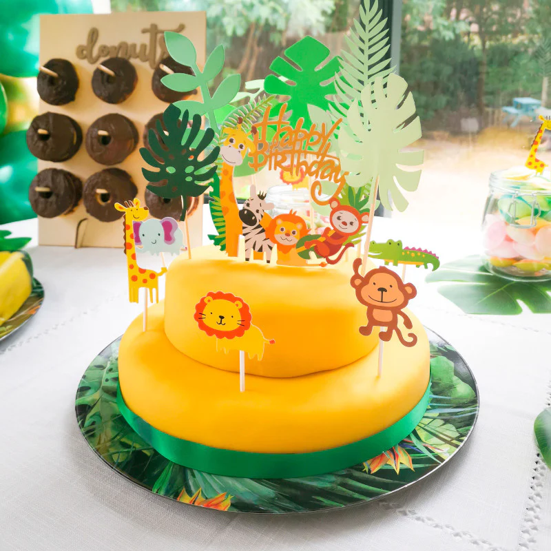 Gelbe Torte mit Tortenband - Image 3