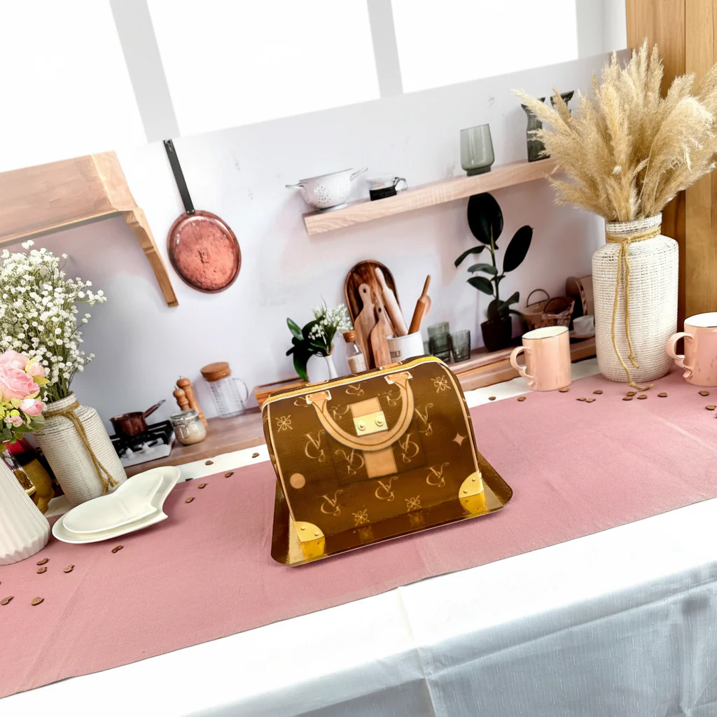 Handtaschen-Torte VG, braun mit beigen Details - Image 18