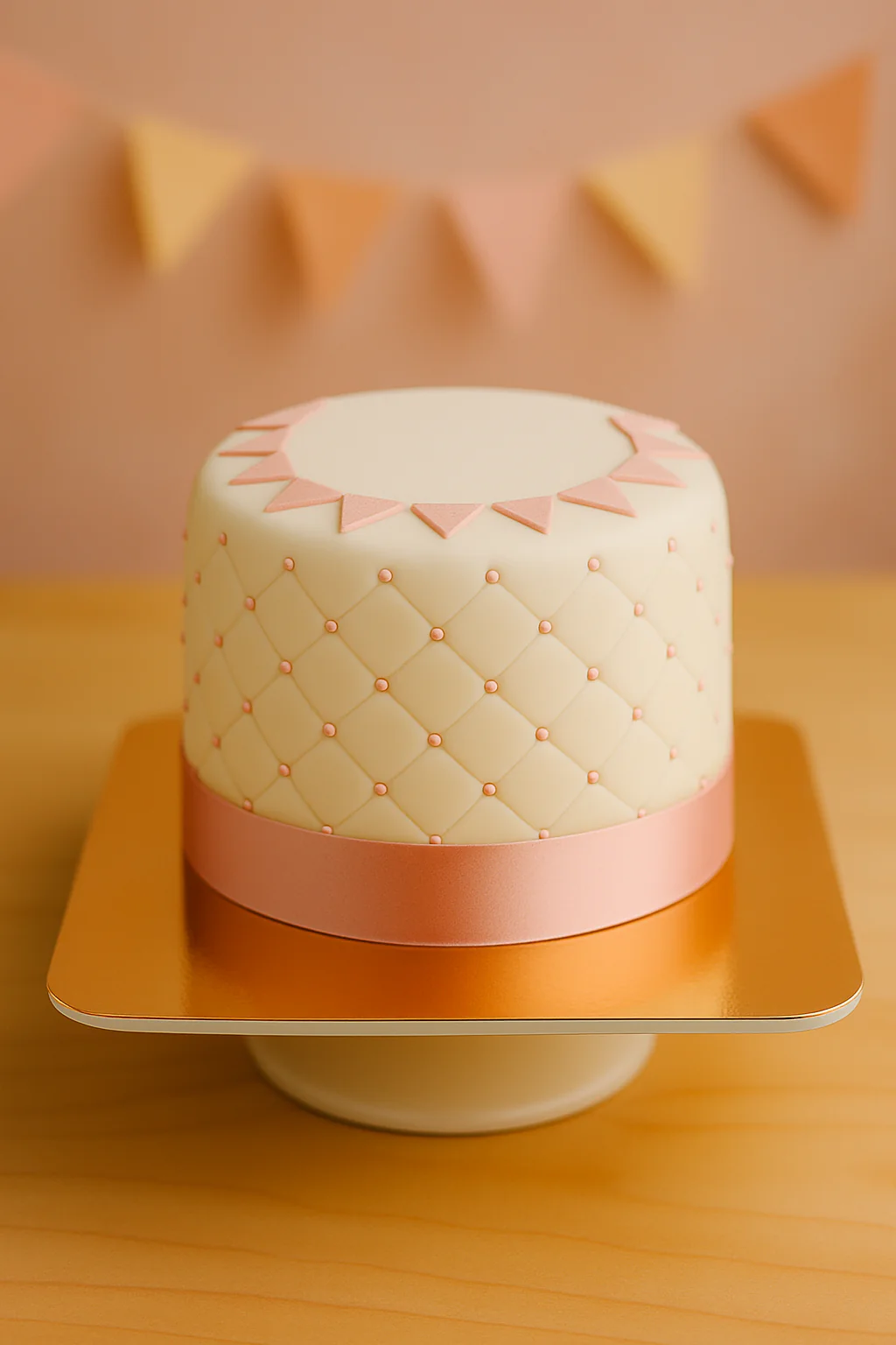 Happy Birthday Deluxe Torte - PINK - Doppelte Höhe - Image 7