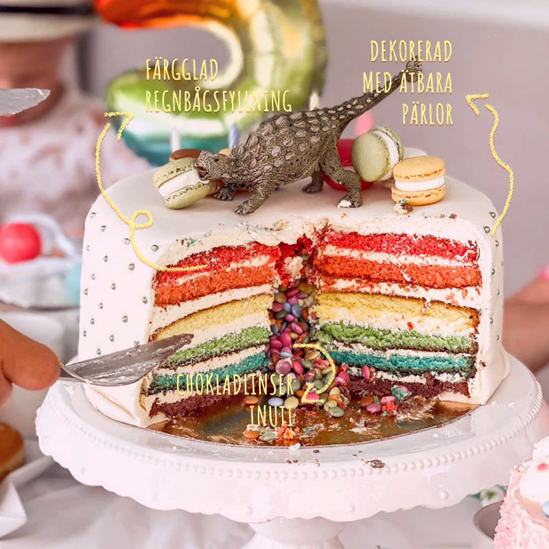 Happy Birthday Deluxe Torte - verschiedene Farben - Image 4