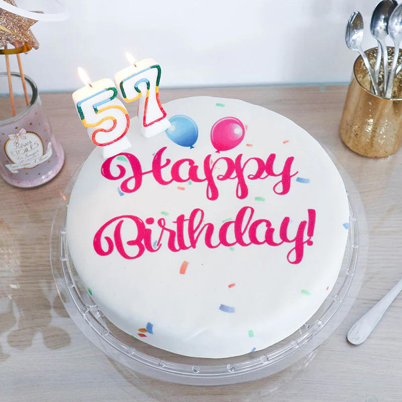 Happy Birthday Torte PINK - Image 4