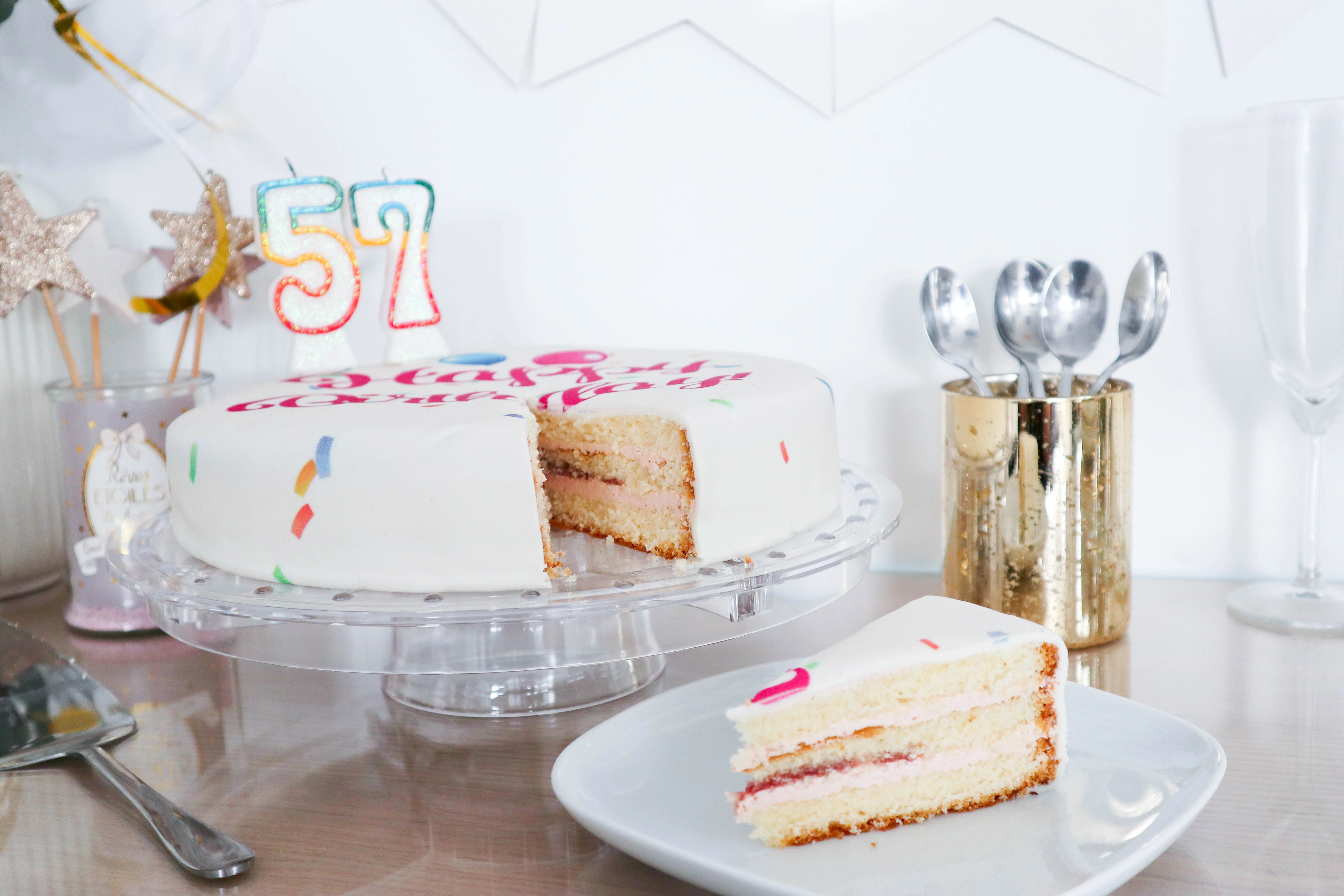 Happy Birthday Torte PINK - Image 7