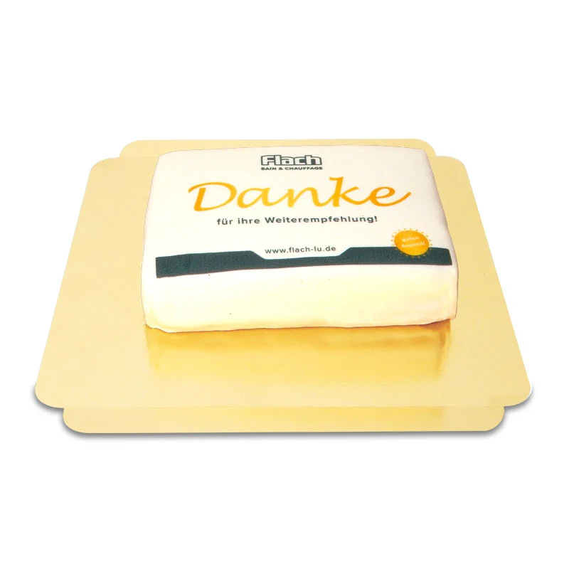 Rechteckige Logotorte - Image 11