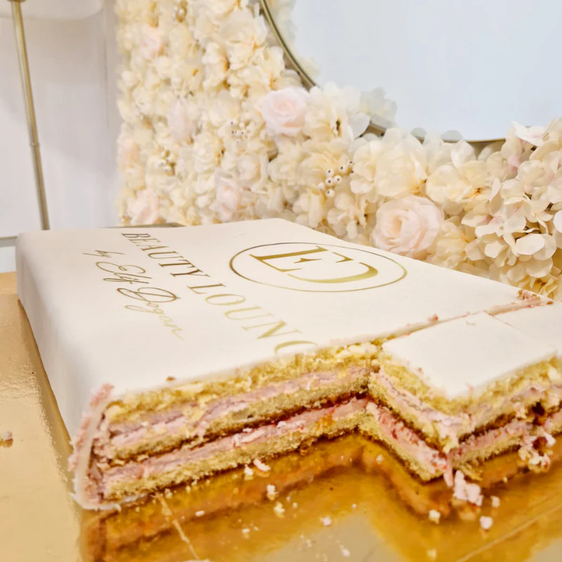 Rechteckige Logotorte - Image 3