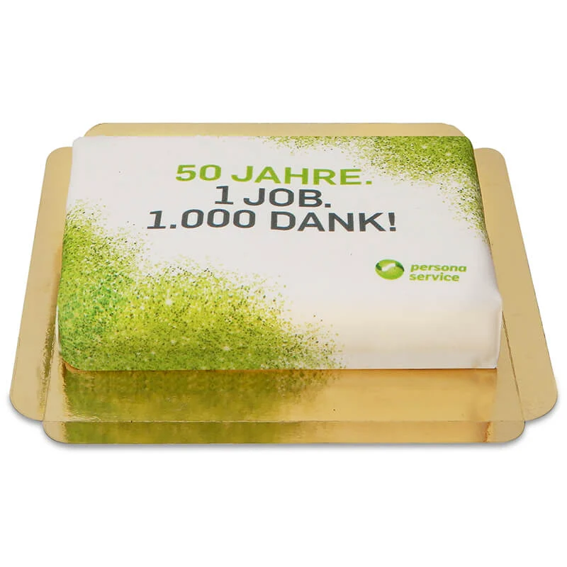 Rechteckige Logotorte - Image 4