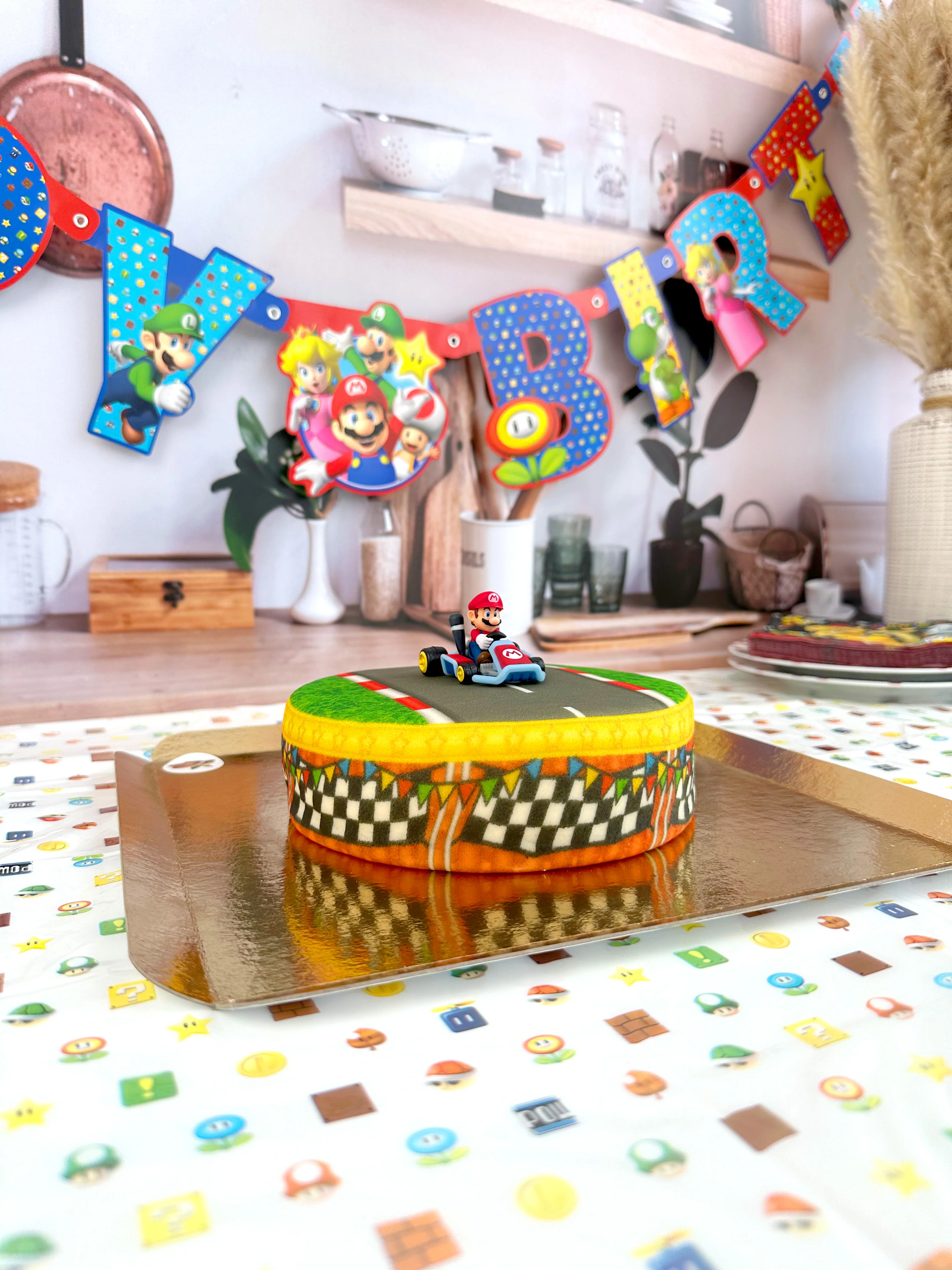 Mario Kart® auf Grasland-Rennstrecken-Torte - Image 7