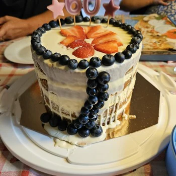 Naked Cake Vanille/Himbeere - verschiedene Größen - Image 19