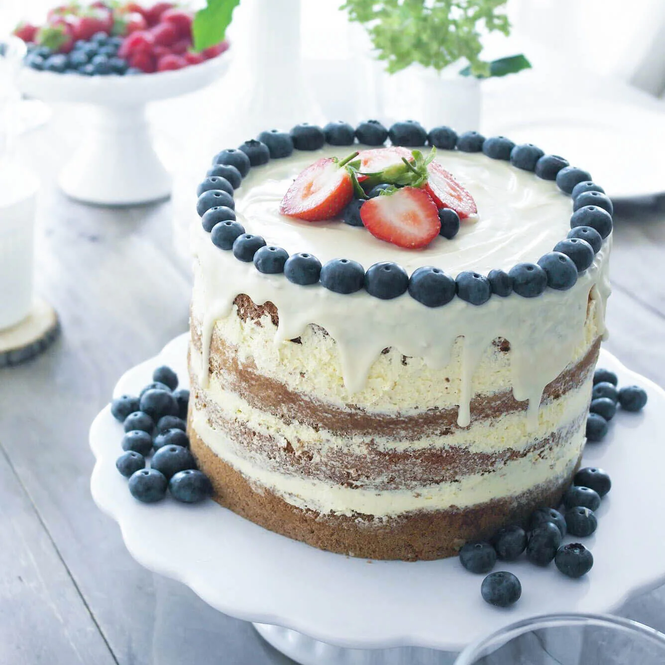 Naked Cake Vanille/Himbeere - verschiedene Größen - Image 21