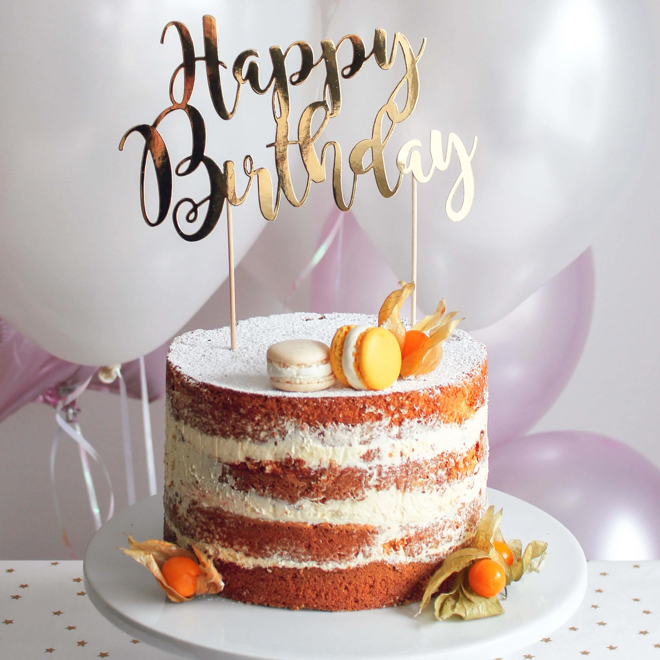 Naked Cake Vanille/Himbeere - verschiedene Größen - Image 23