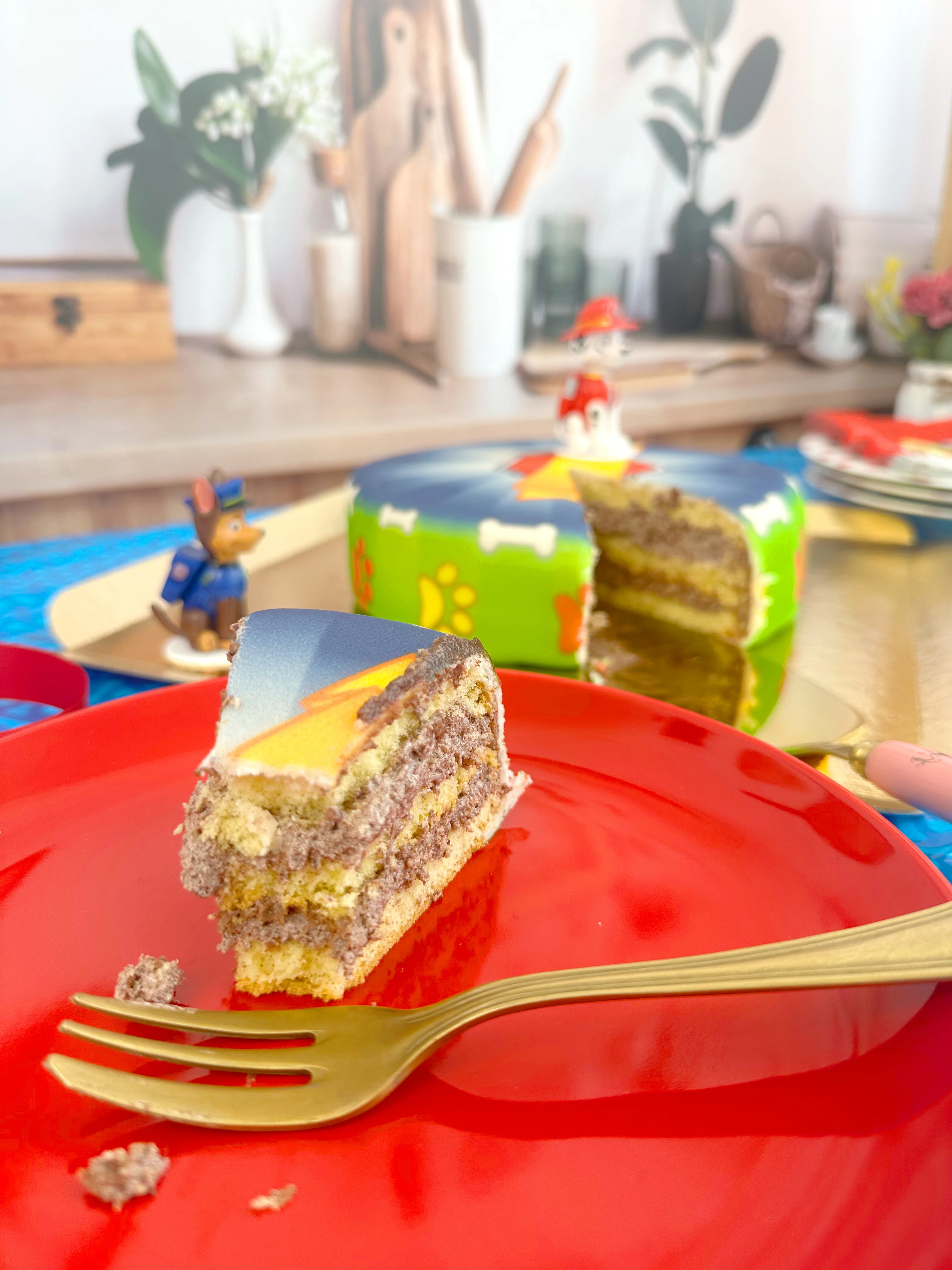 Chase und Marshall aus PAW Patrol® auf Hundehelden-Torte - Image 10