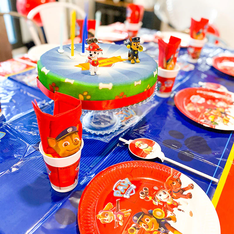 Chase und Marshall aus PAW Patrol® auf Hundehelden-Torte - Image 9