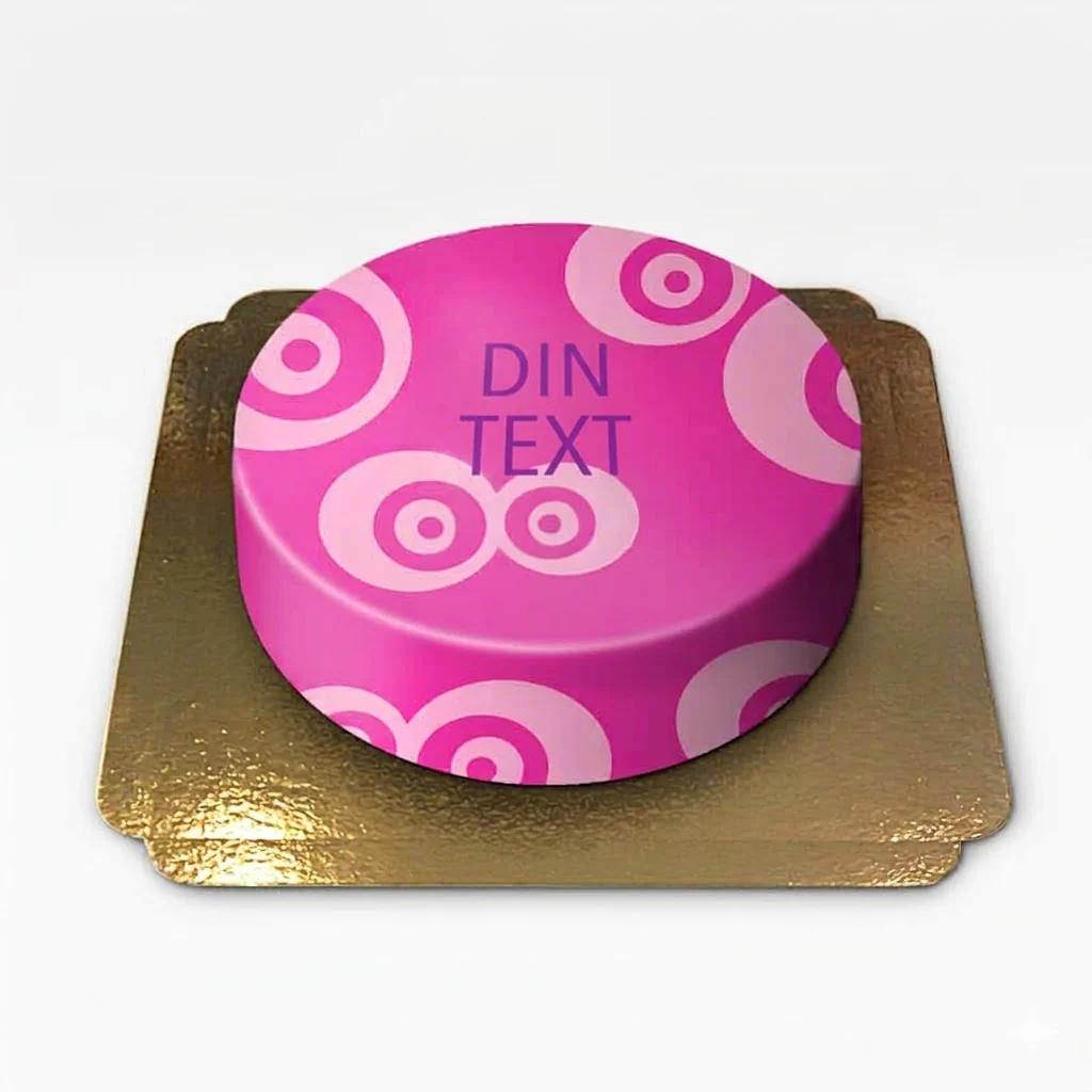 Pinke-Muster-Torte - Image 3