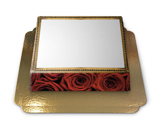 Fototorte in Rosen-Design - Image 3