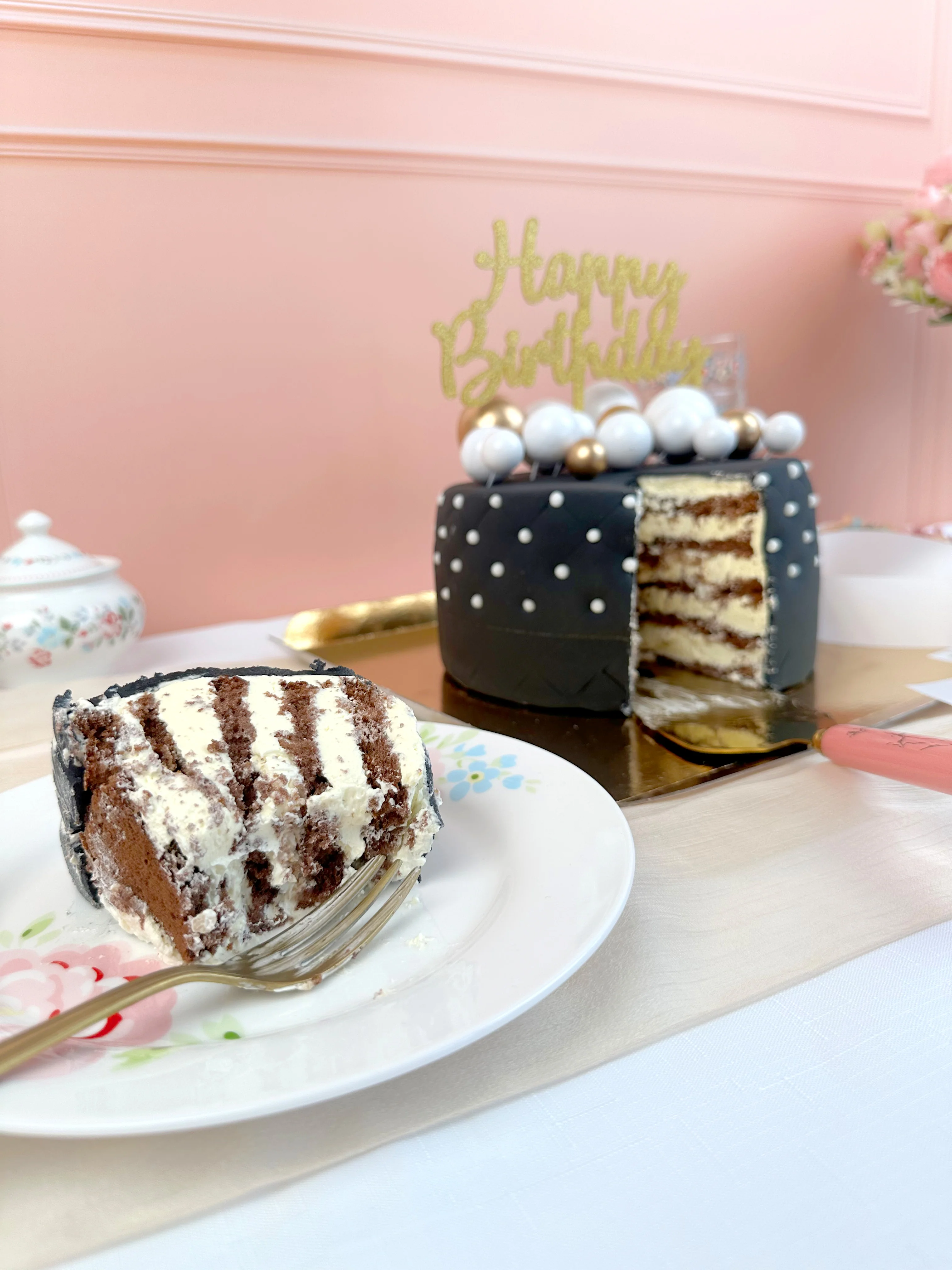 Schwarze Deluxe Torte - doppelte Höhe - Image 3
