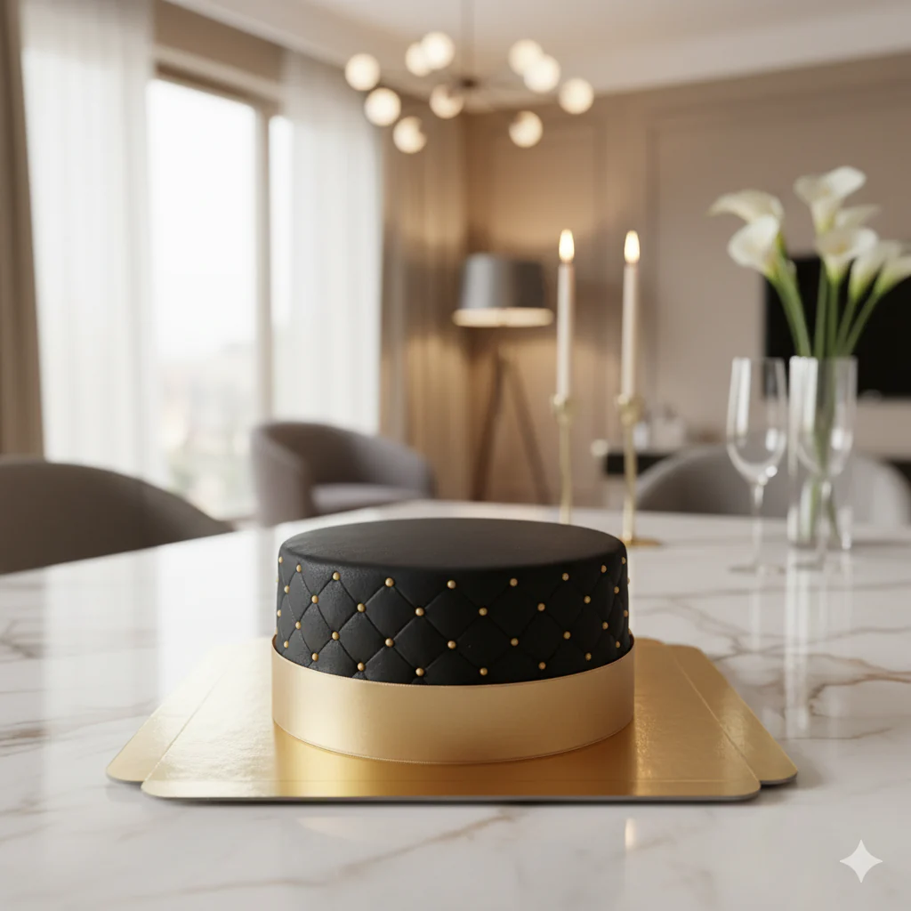 Schwarze Deluxe Torte - doppelte Höhe - Image 4