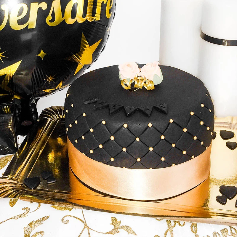 Schwarze Deluxe Torte - doppelte Höhe - Image 9