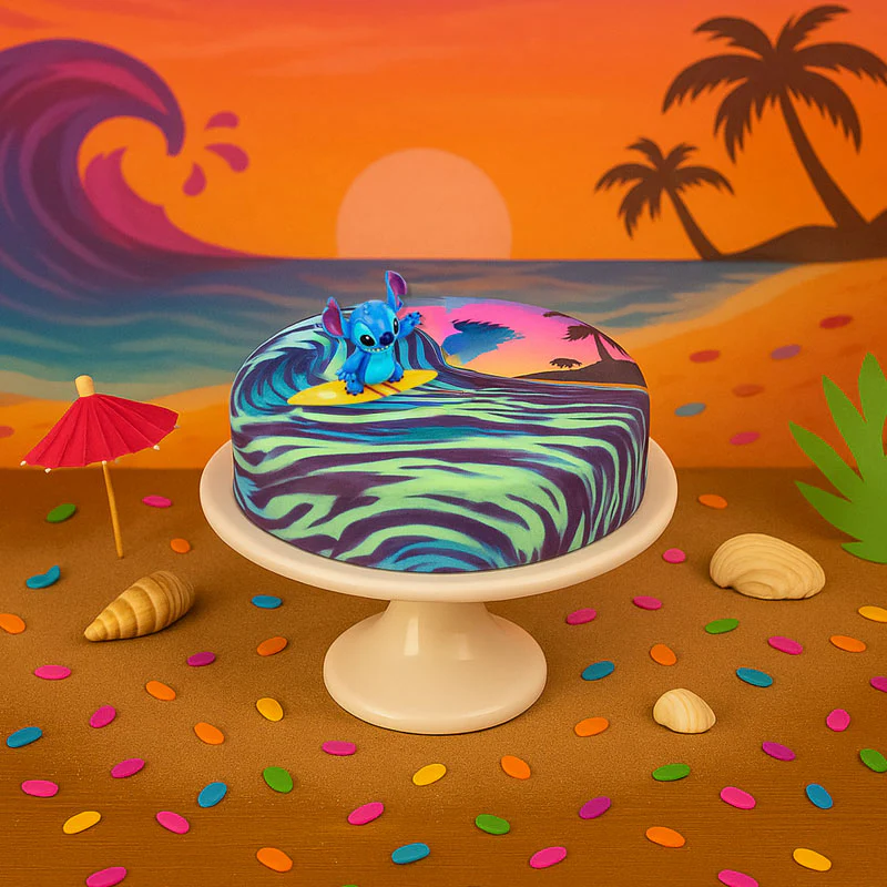 Stitch® auf Surfer-Torte - Image 7