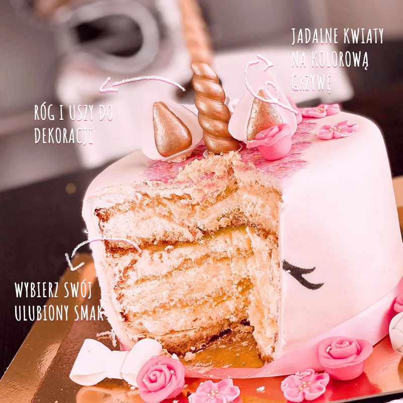 Einhorn-Torte - Doppelte Höhe - Image 5