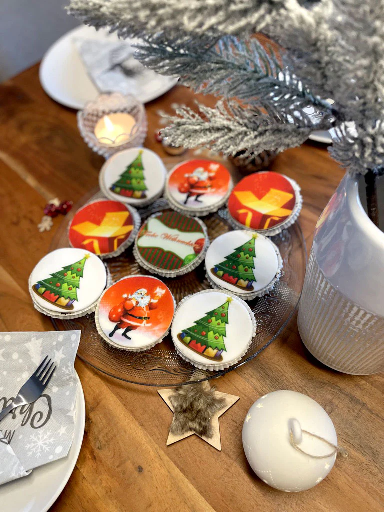 Weihnachts-Cupcakes, 9 Stück - Image 3