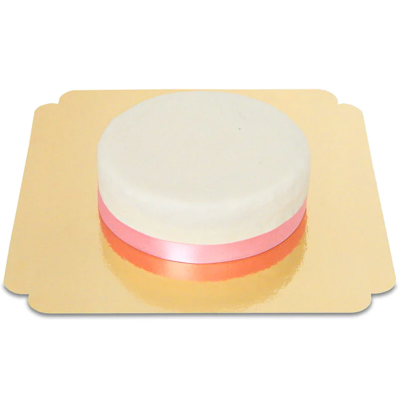 Weiße Torte mit Tortenband - Image 7